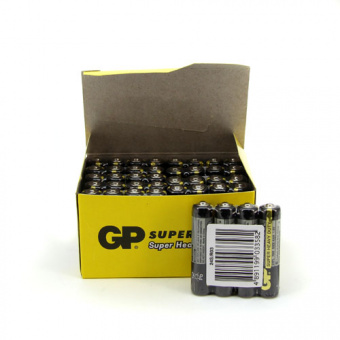 Элементы питания GP R03 4sh Supercell Super Heavy Duty 1.5V (24S-2SB4) (40/200/1000)