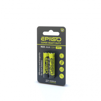 Элементы питания EPILSO R03/AAA 2 Small Blister 1.5V (48/1440)