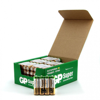 Элементы питания GP LR6/15A 4sh Super 96box (96/192/384)