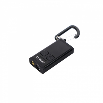 Фонарь EPILSO EPF-010 (брелок, 1LEDx3W, 1x250mAh, 5В (USB), металл/пластик, лазер)  (1/100)