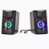 Колонки 2.0 PERFEO PF_B3374, "TRIAL" USB, мощность 2х3 Вт (RMS), RGB подсветка 7 режимов, черный (1/30) Колонки 2.0 PERFEO PF_B3374, "TRIAL" USB, мощность 2х3 Вт (RMS), RGB подсветка 7 режимов, черный (1/30)