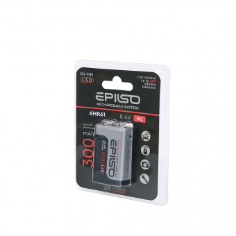 Аккумулятор EPILSO 6HR61 300mAh 1BC 8.4V LSD (1/12/96)