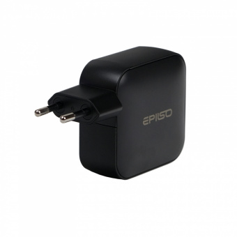 Зарядное устройство USB EPILSO EPD-PA230 100Вт GaN (USB-C x3, USB-A) чёрный (1/40)