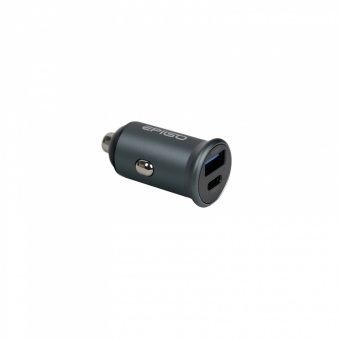 Зарядное устройство USB EPILSO EPD-CA100 38Вт авто (USB-C, USB-A) серый (1/100)