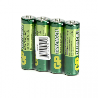 Элементы питания GP R6 4sh Greencell Extra Heavy Duty (15G-2SB4) (40/200/1000)
