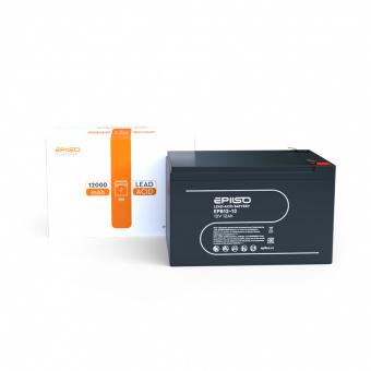 Аккумулятор EPILSO EPB12-12 12V 12Ah (1/4)