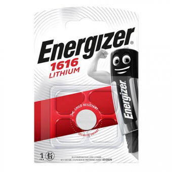 Элементы питания ENERGIZER CR1616 1BL (1/10/140)