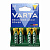Аккумулятор Varta HR6/AA 2100mAh 4BL accu R2U (56706) (4/40)