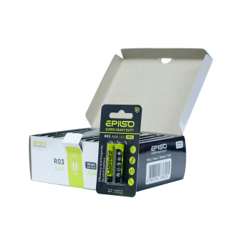 Элементы питания EPILSO R03/AAA 2 Small Blister 1.5V (48/1440)