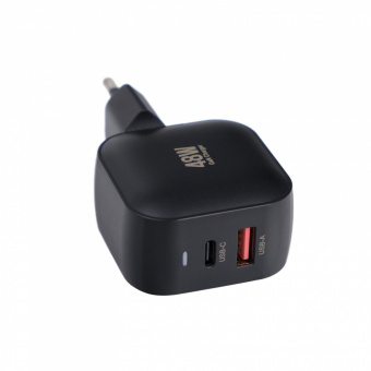 Зарядное устройство USB EPILSO EPD-PA220 48Вт GaN (USB-C, USB-A) чёрный (1/40)
